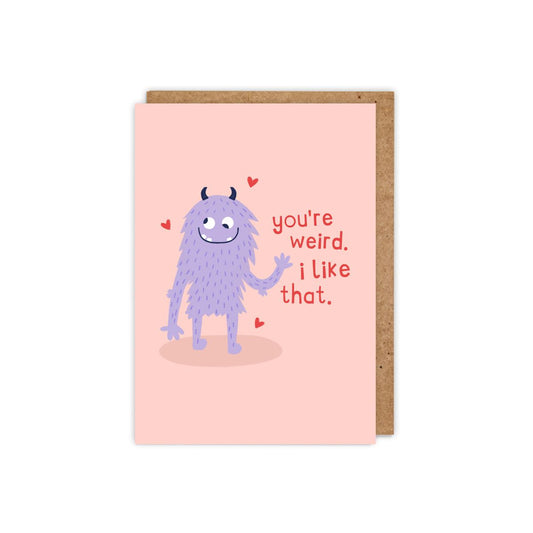 ZSLWE-Zoe Spry-Your Weird I Like That-Card-