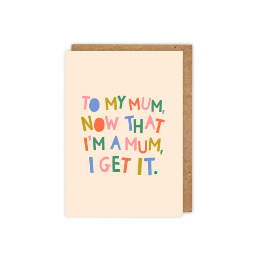 ZSM004-Zoe Spry-To My Mum I Get It-Card-
