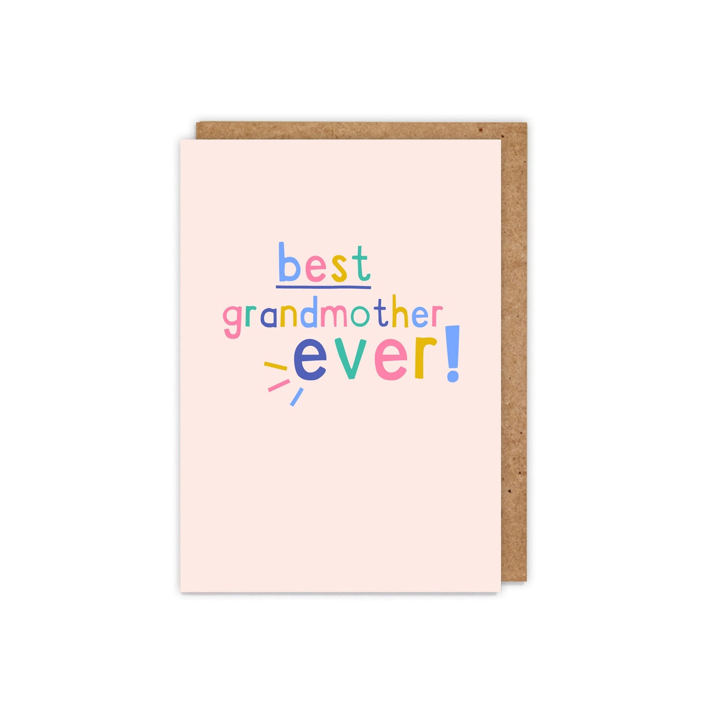 ZSMGT-Zoe Spry-Best Grandmother Ever-Card-