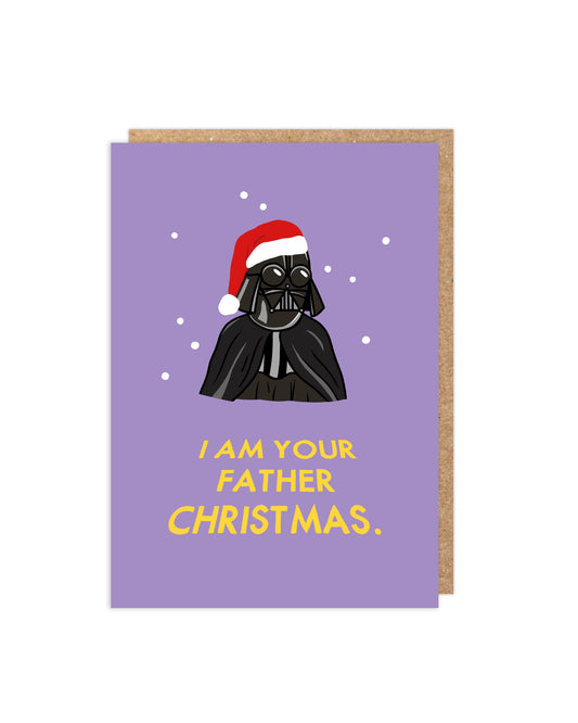 ZSXSW-Zoe Spry-I Am Your Father Christmas-Xmas Card-Oodles Of Doodles