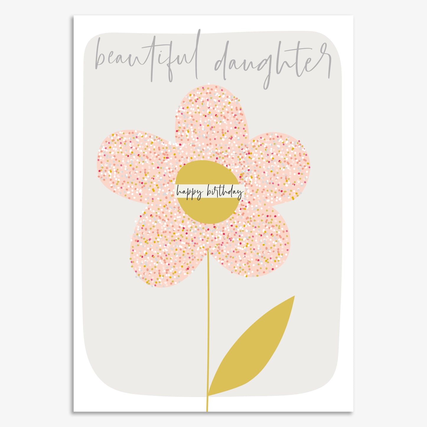 STA038-Think of Me-Beautiful Daughter-Card-Stella