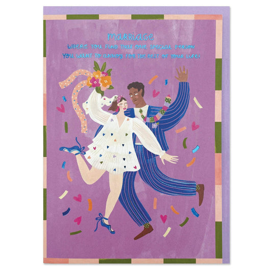 MOD004-Raspberry Blossom-Marriage Special Person To Annoy-Card-Modern Life