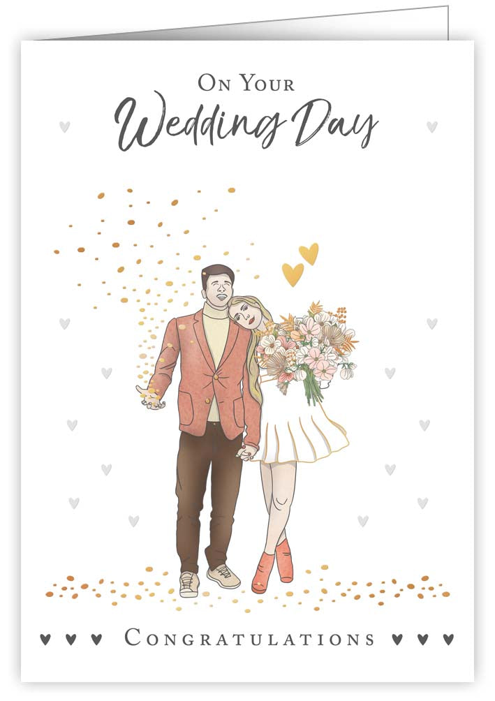 3631-Quire-Bridal Couple-Card-