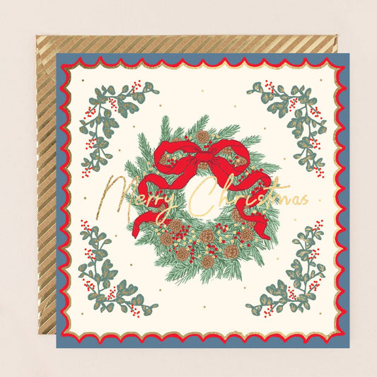 RE205-Apple & Clover-Merry Christmas-Xmas Card-Reflections