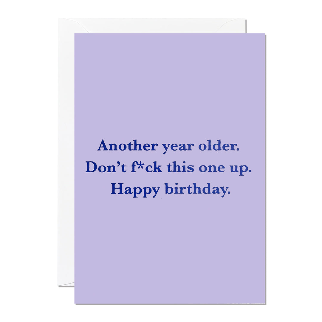 C280-Ricicle Cards-Another Year Older-Card-