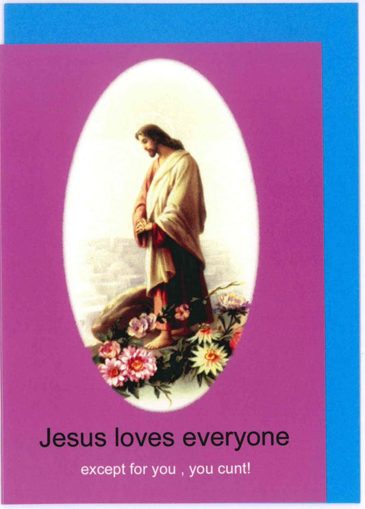 KMK042 Kiss Me Kwik Card Jesus