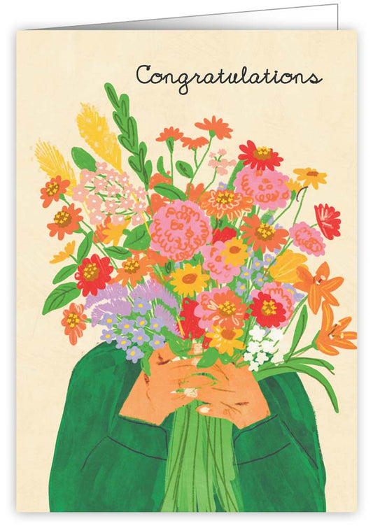 6549-Quire-Bouquet Of Flowers-Card-Gigi