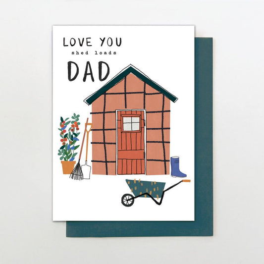 GD009-Stop The Clock-Love You Shed Loads Dad-Card-