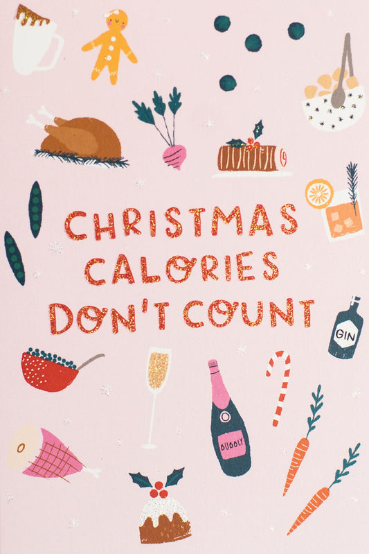 XCA01K-Meraki-Christmas Calories-Xmas Card-Candy Cane