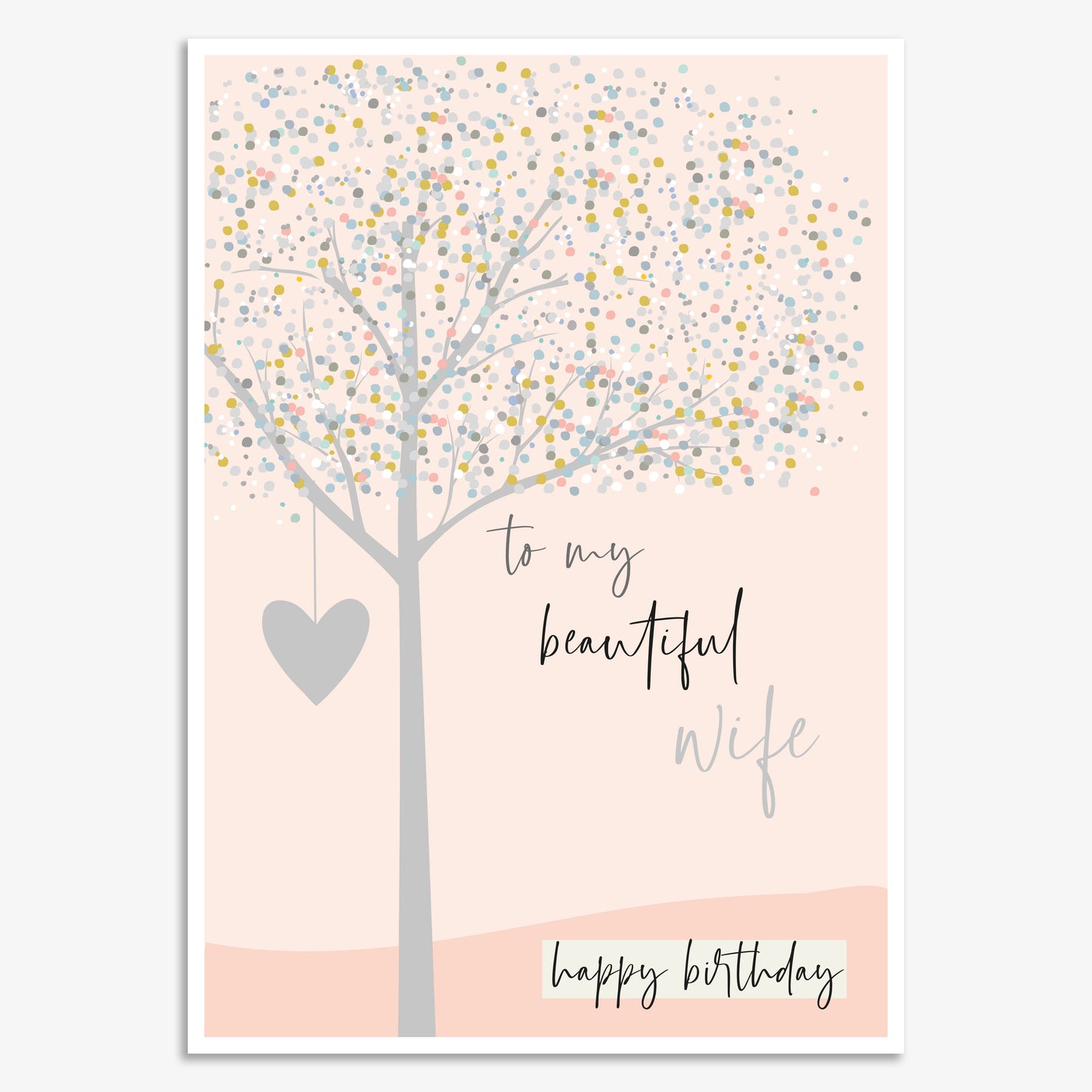 STA040-Think of Me-Beautiful Wife-Card-Stella