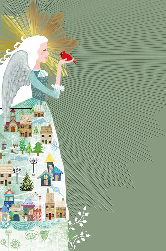 9959900042-Editor Groupe-Angel-Xmas Card-A Vos Voeux Merveilleux