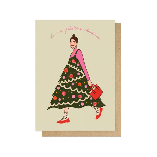 EMMLUP026C-East End Prints-Fabulous Christmas-Xmas Card-Emmy Lupin