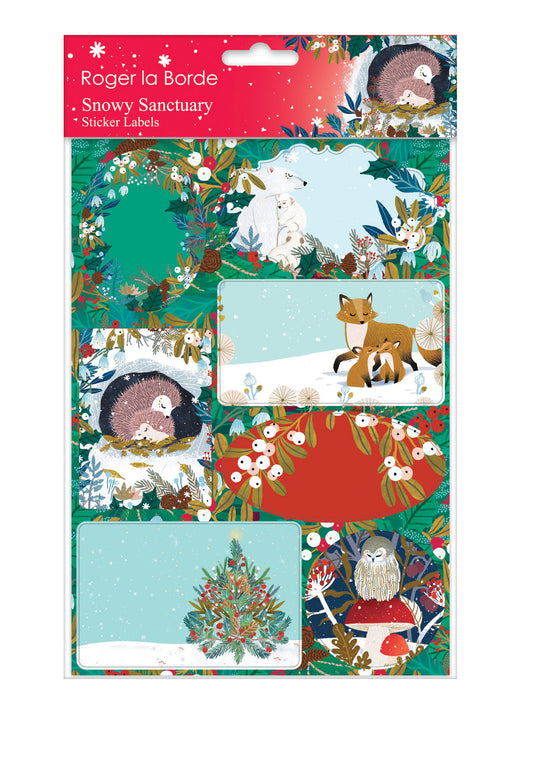 ST085-Roger La B-Snowy Sanctuary-Xmas Stickers-