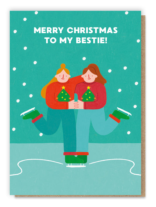 ELEXMAS006-Stormy Knight-Christmas Besties-Xmas Card-