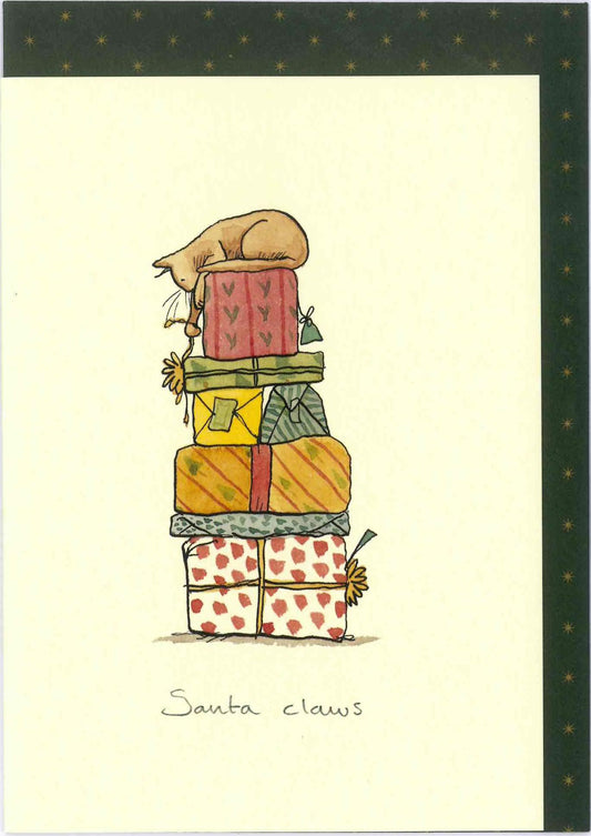 XM053-Two Bad Mice-Santa Claws-Xmas Card