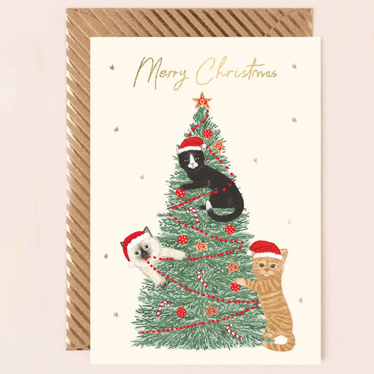 RE136-Apple & Clover-Merry Christmas-Xmas Card-Reflections