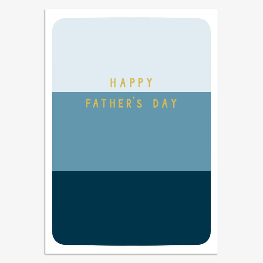 FDR028-Think of Me-Happy Fathers Day Blue-Card-