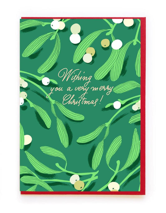 BP041-Noi-Mistletoe-Xmas Card-Christmas Cards