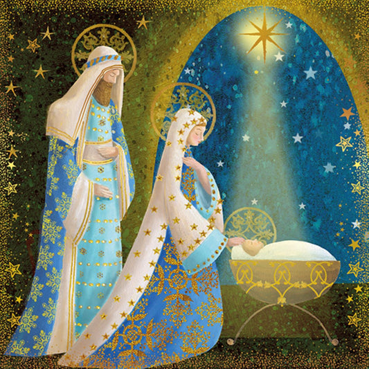 9653500111-Editor Groupe-Shining Star-Xmas Card-Sno
