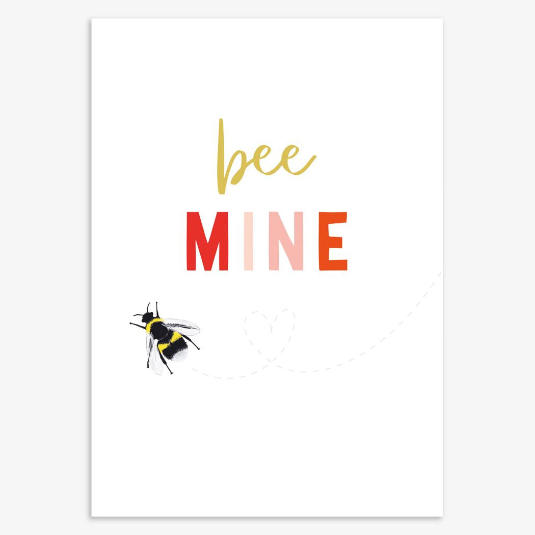 VLD033-Think of Me-Bee Mine-Card-Vday