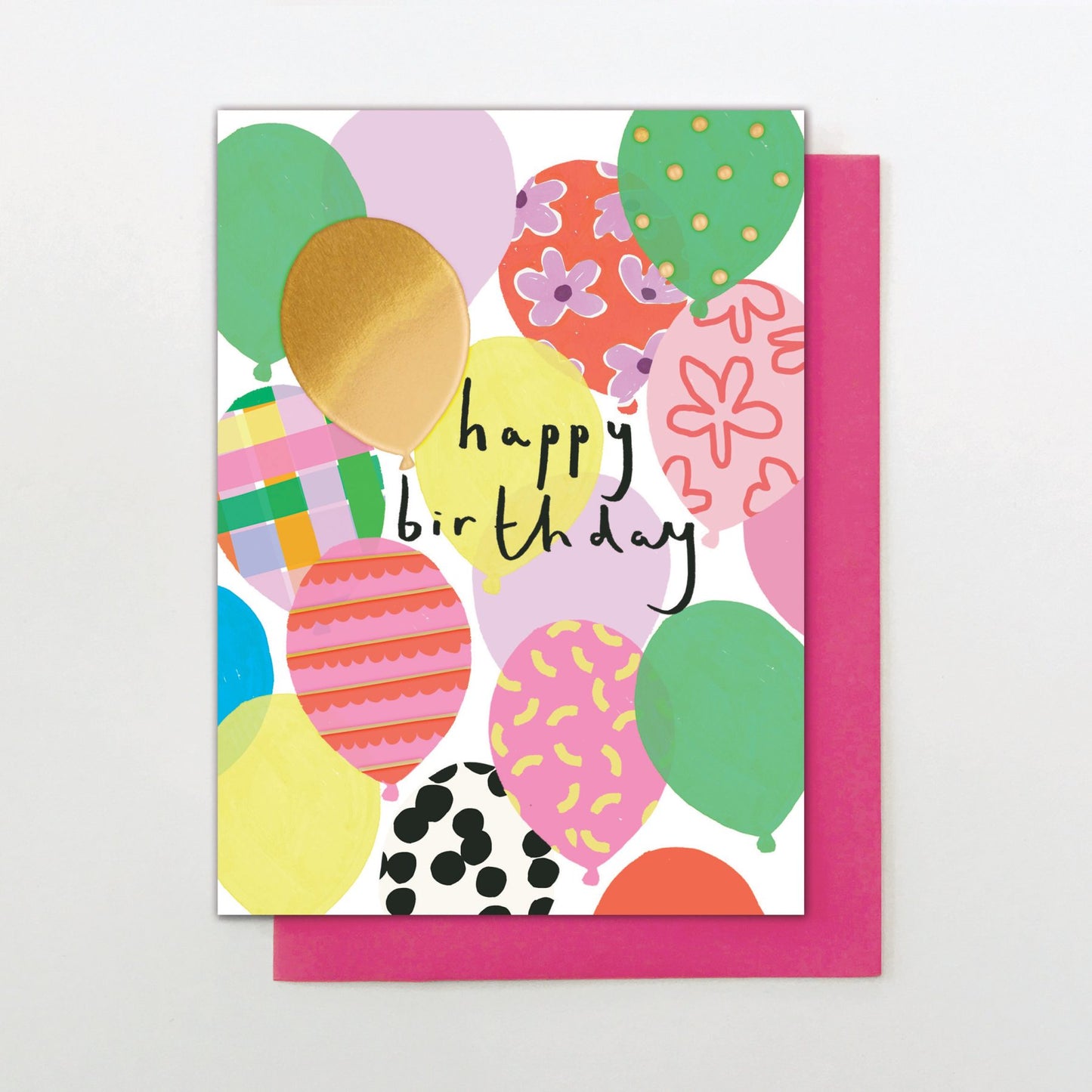 SU008-Stop The Clock-Birthday Balloons-Card-Super Duper