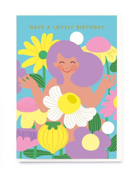 CS004-Noi-Zen Girl-Card-Birthdays