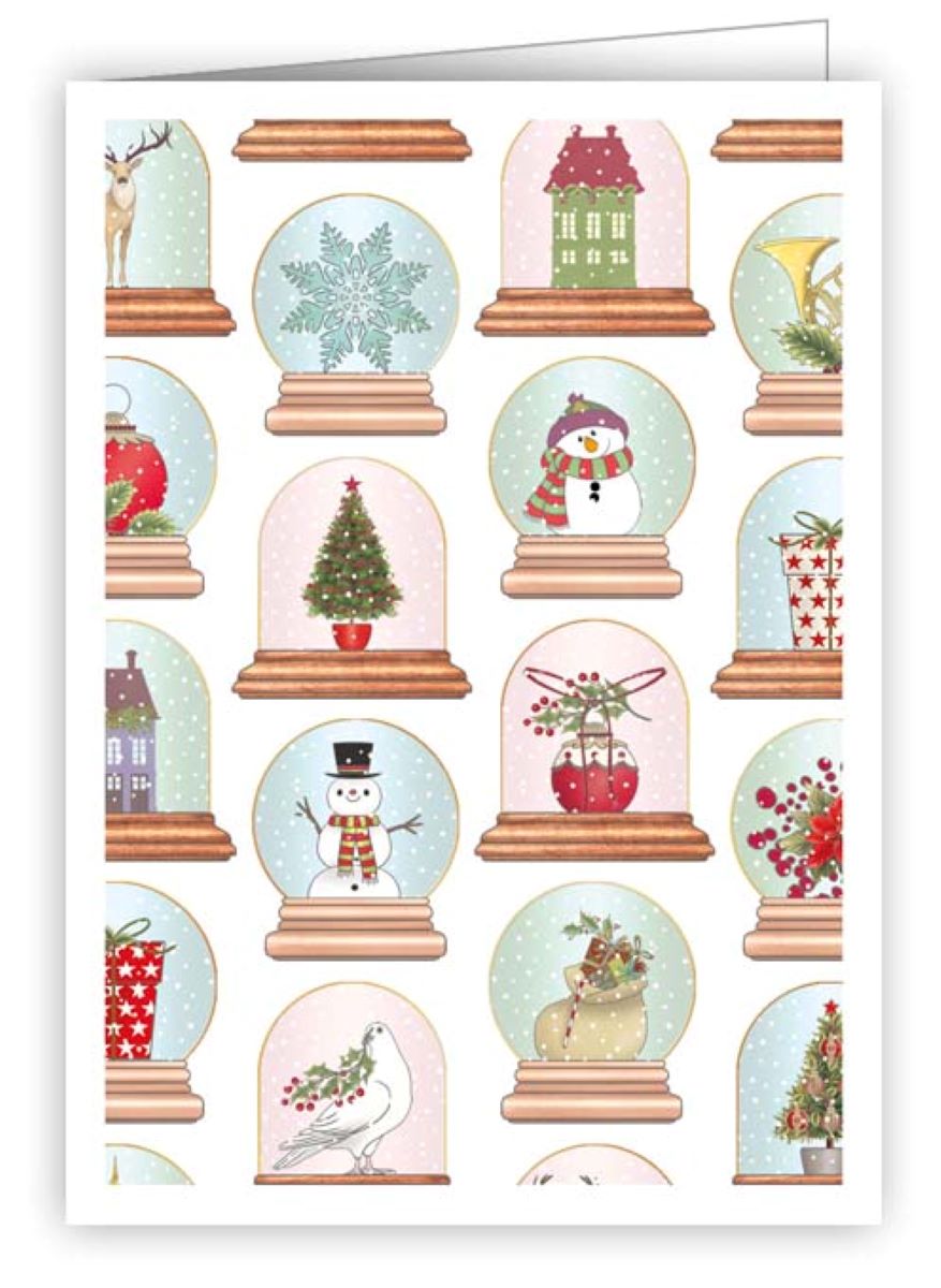 6996-Quire-Snowglobes-Xmas Mini Card-Mac Classic