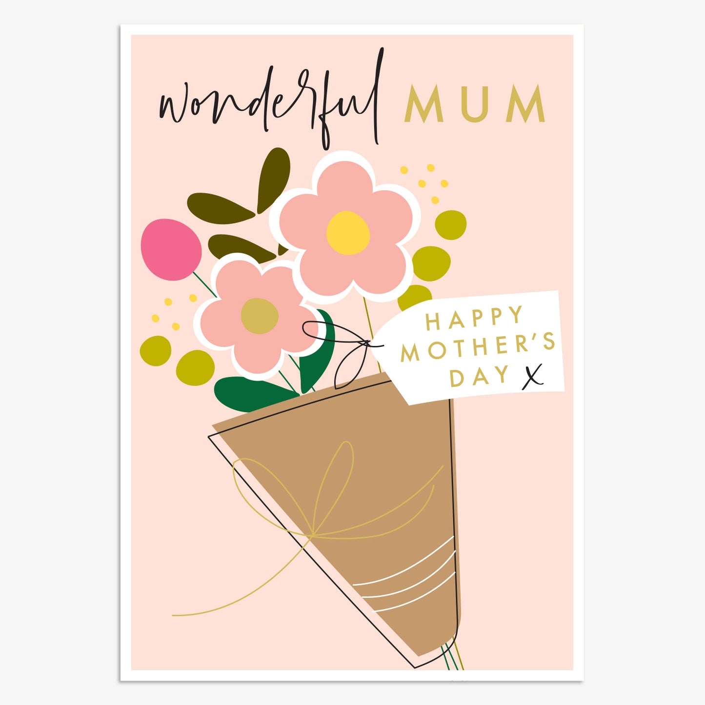 MKN007-Think of Me-Wonderful Mum-Card-