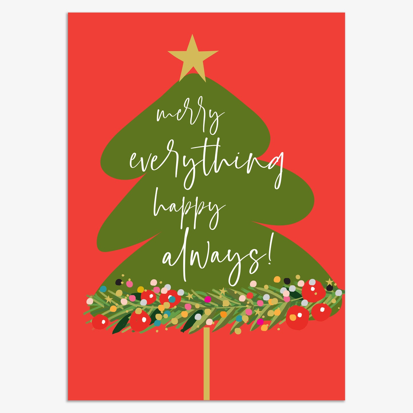 CPX111-Think of Me-Merry Everything 8Pck-Xmas Card Pack-Christmas Packs