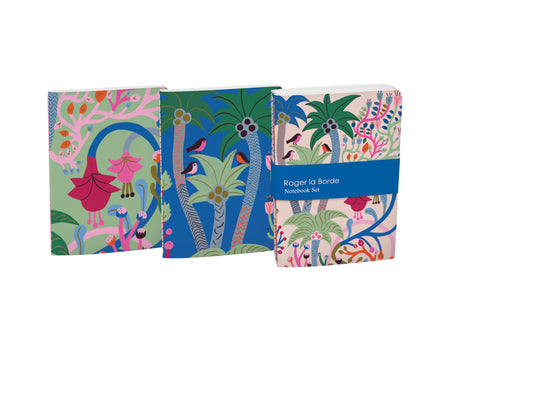 A6E074S-Roger La B-Mini Exercise Book 3Pk-Notebook-Starflower