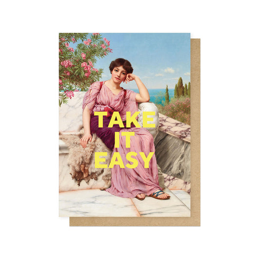 OHFINE101C-East End Prints-Take It Easy-Card-