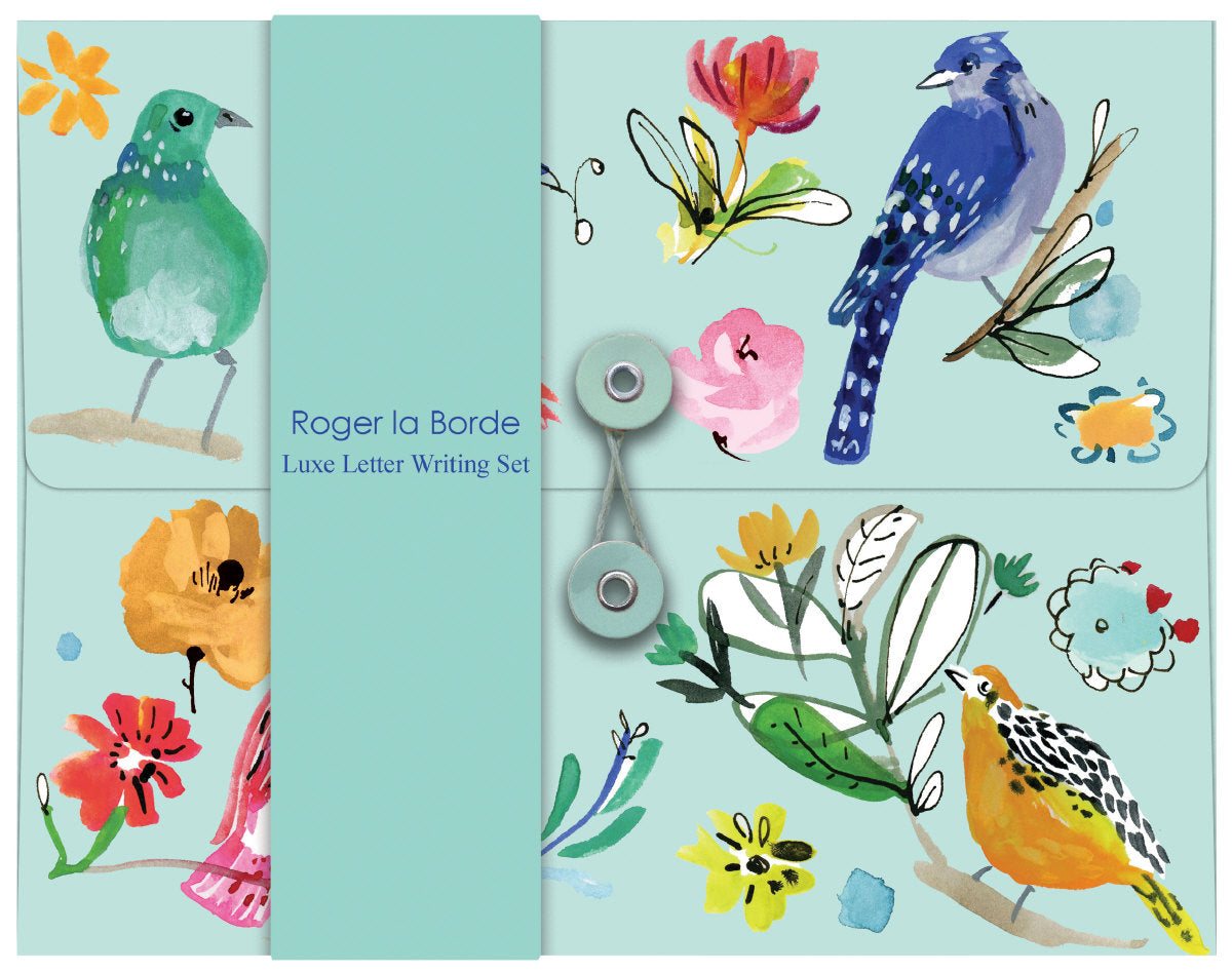 WS052-Roger La B-Writing Set-Stationery-Bird Life