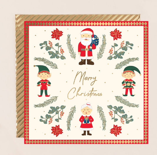 RE203-Apple & Clover-Merry Christmas-Xmas Card-Reflections