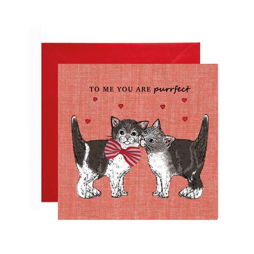 BT134-Apple & Clover-To Me You Are Purrfect Kittens-Card-