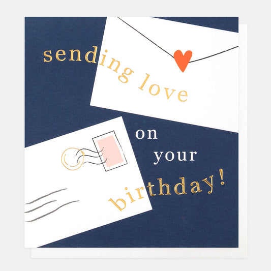 INR009-Caroline G-Sending Love On Your Birthday-Card-In Repeat