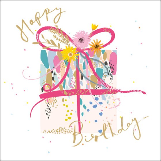 505584-Woodmansterne-D Happy Birthday-Card-Pink