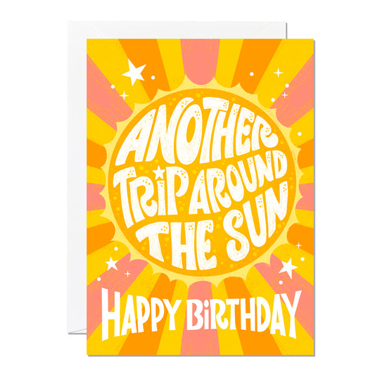 C267-Ricicle Cards-Birthday Sun-Card-