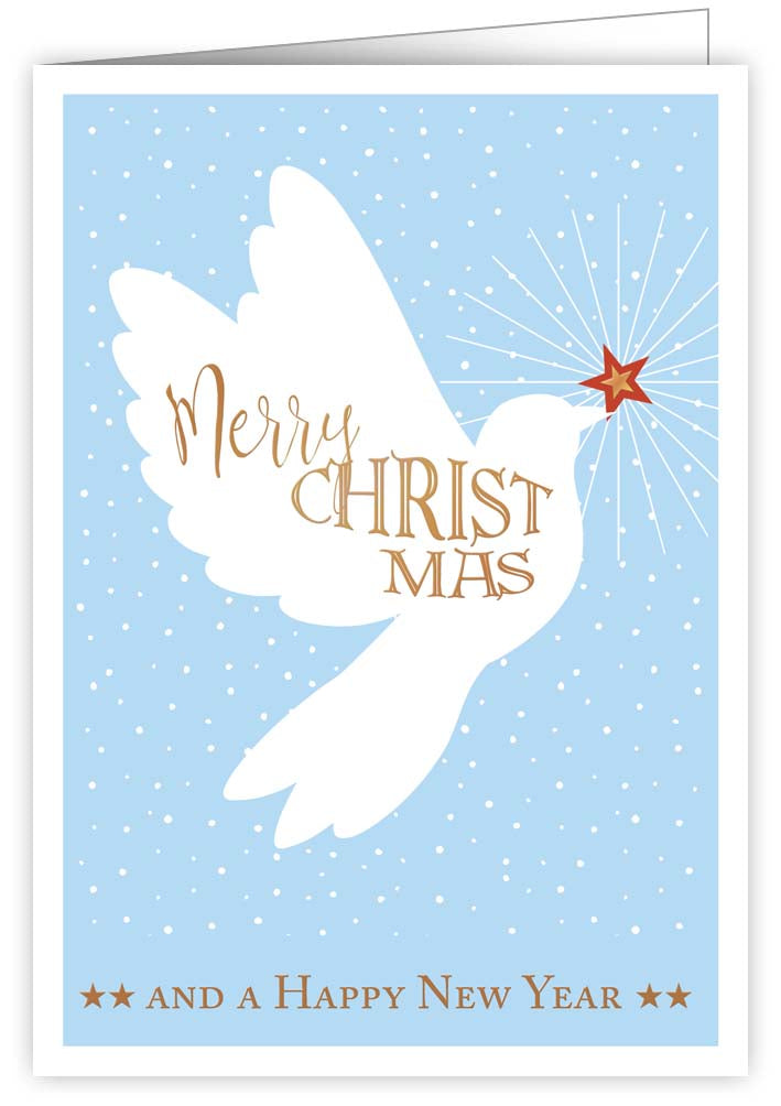 2733-Quire-Dove Of Peace-Xmas Card-Reverso