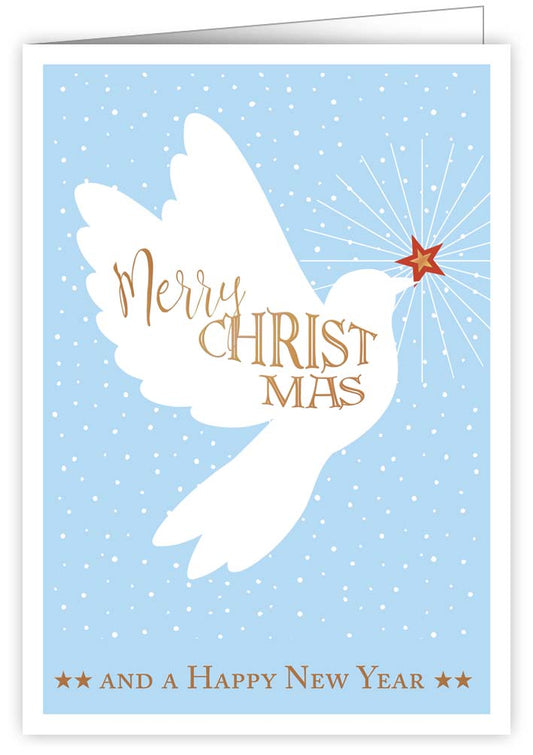 2733-Quire-Dove Of Peace-Xmas Card-Reverso