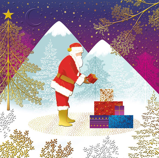 9695400112-Editions du Desastre-Santa Gifts-Xmas Card-Lumiere D'Hiver