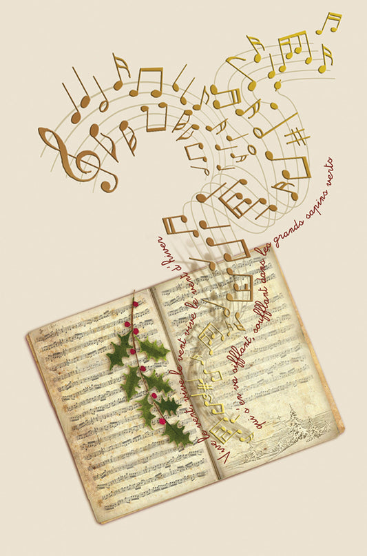 9982800039-Editions du Desastre-Music Notes-Xmas Card-Icones Fa