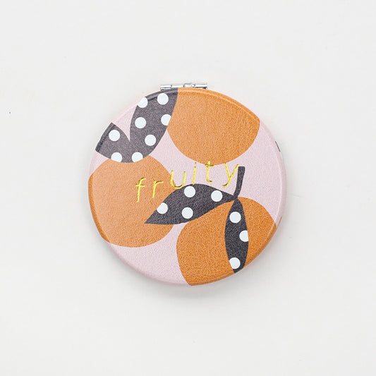 PKM120-Caroline G-Oranges Pocket-Mirror-