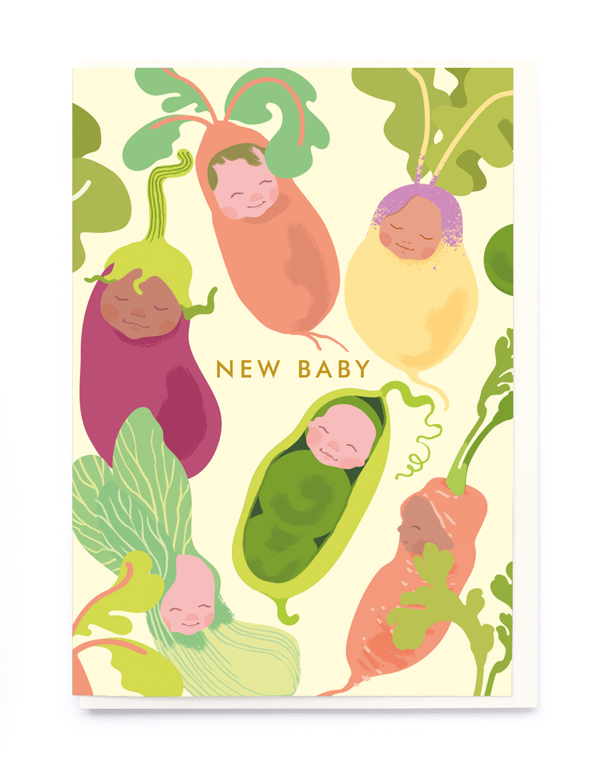 CS013-Noi-New Baby Veggies-Card-Occassions