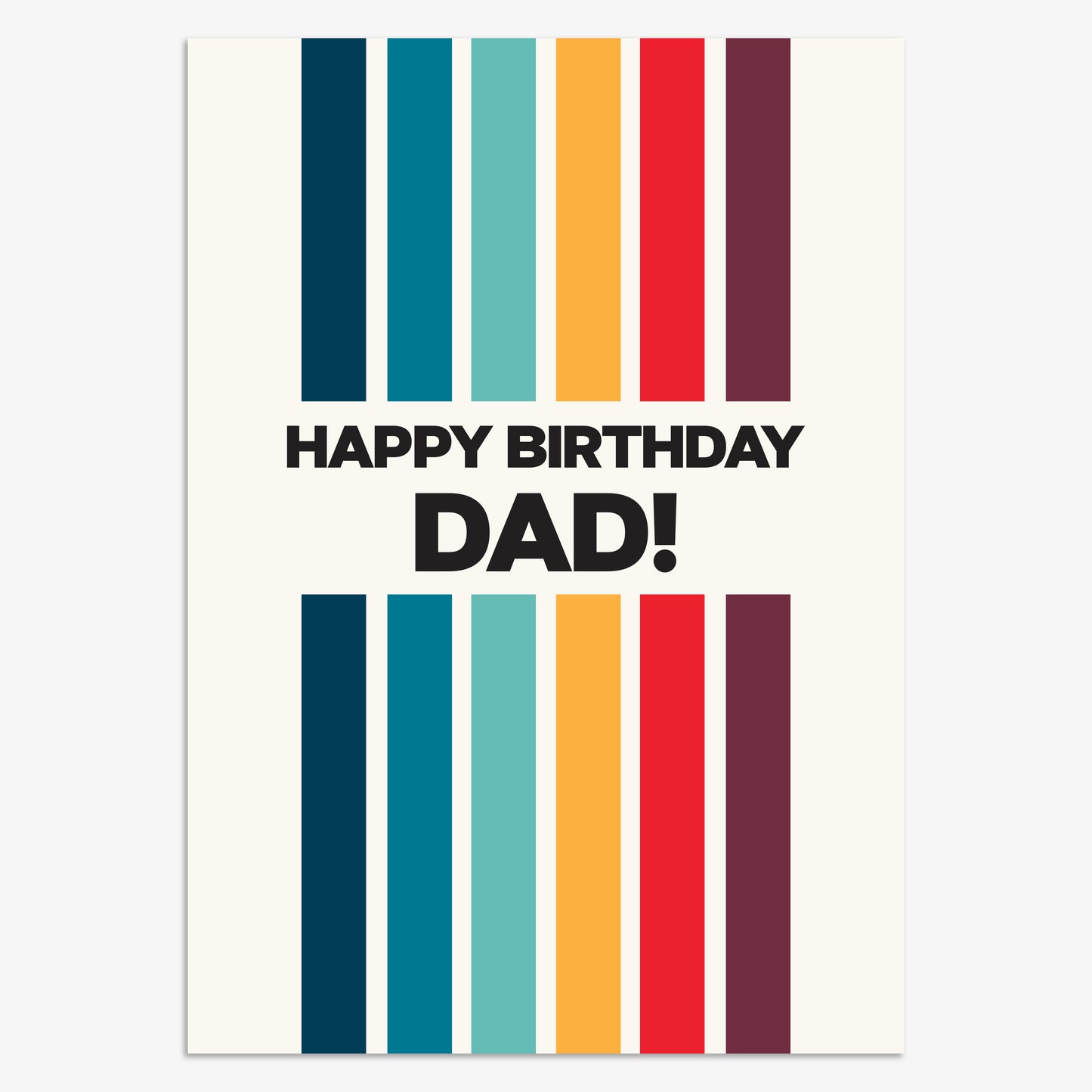 HWL037-Think of Me-Happy Birthday Dad!-Card-Howl