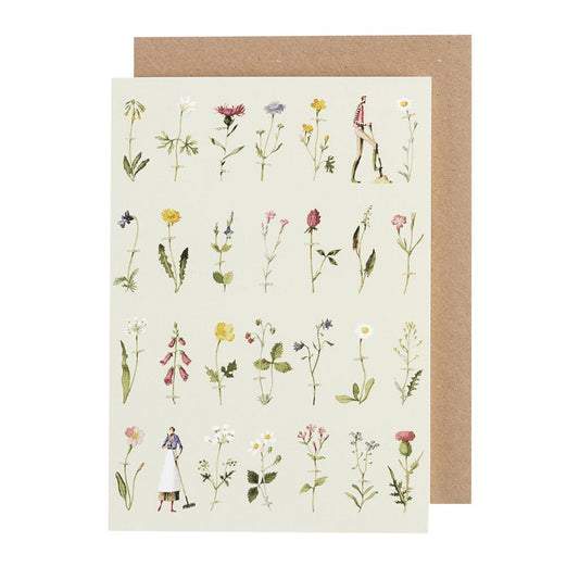 GC005-Laura Stoddart-Wild Flowers-Greeting Cards-Card