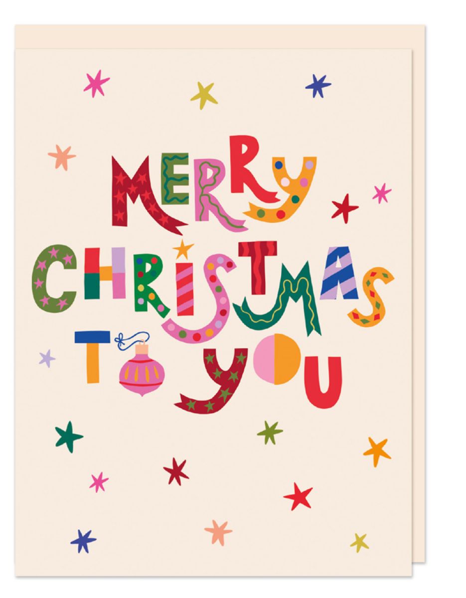 LIJ068-Raspberry Blossom-Xmas Card-Little Joys