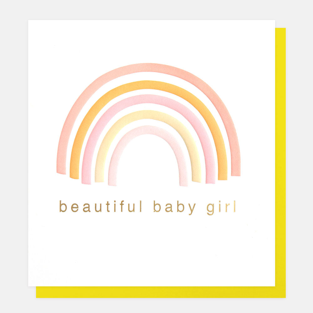 BAB005-Caroline G-Beautiful Baby Girl-Card-