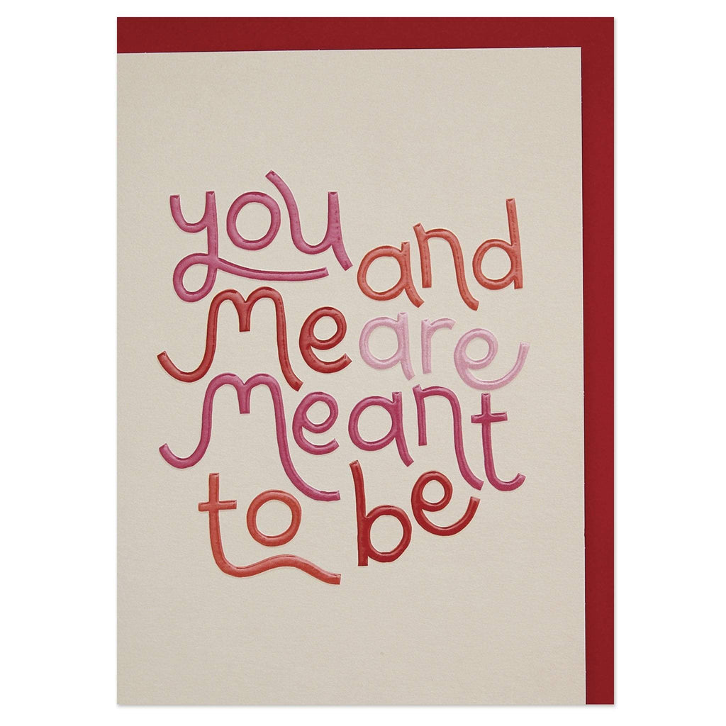 GDV024-Raspberry Blossom-You And Me Are Meant To Be-Card-Good Vibes