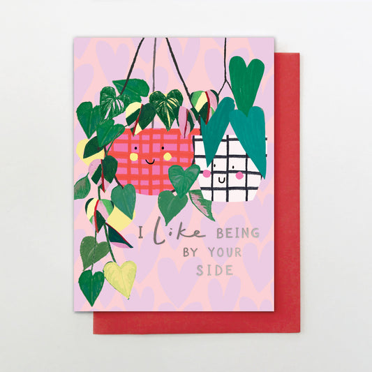 IN004-Stop The Clock-Hanging Plants-Card-So Into You