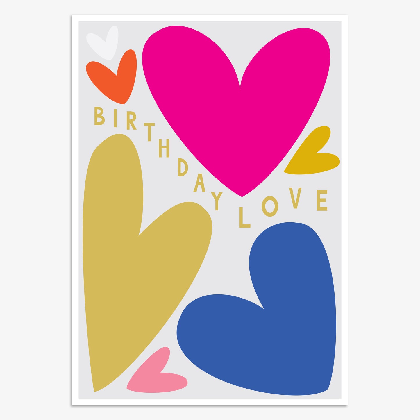 PV038-Think of Me-Birthday Love Hearts-Card-Pura Vida